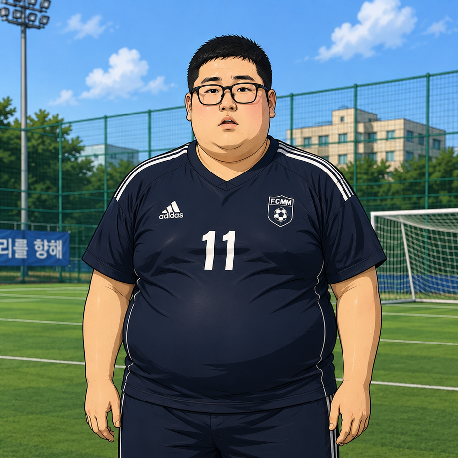 축구장에 온 찐따 대표 이미지