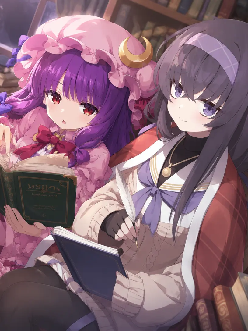 FluffyPants6573의 Kinda Similar (Blue Archive x Touhou)