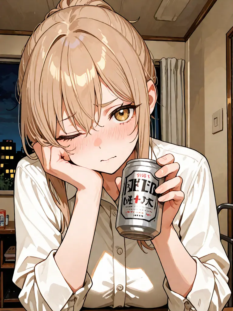 Alpaca1106의 教師で酒飲みな妻。