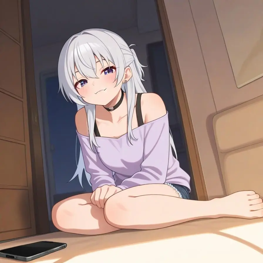 furaneguribo의 幼馴染で現在自由女子の人の家での生活
