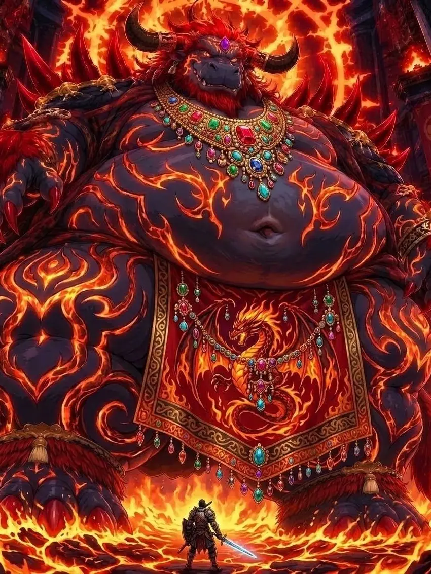 Hippo_Lover01의 The Hellfire Beast God is a Needy Clingy