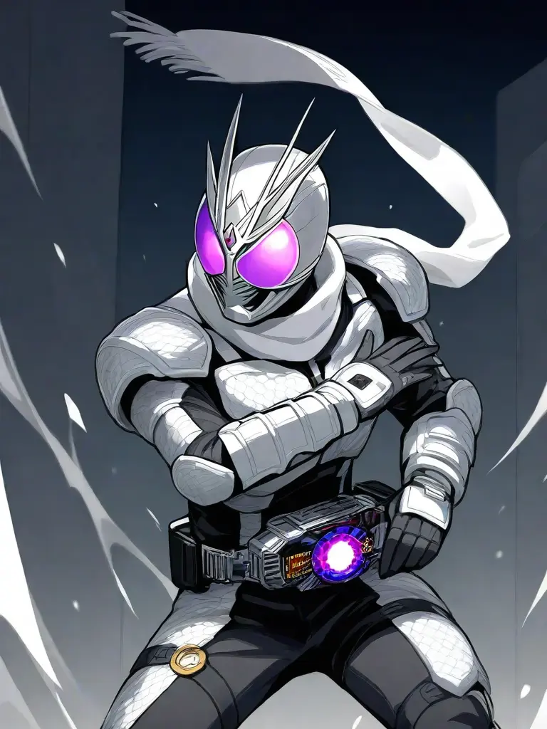 PrimalDaisy5515의 獣桜涼はテレビの仮面ライダーに憧れる。