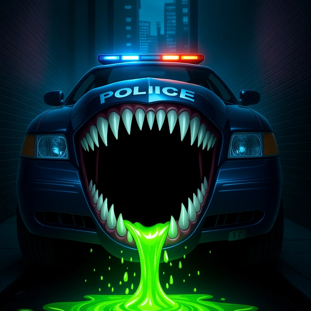 化け物パトカー