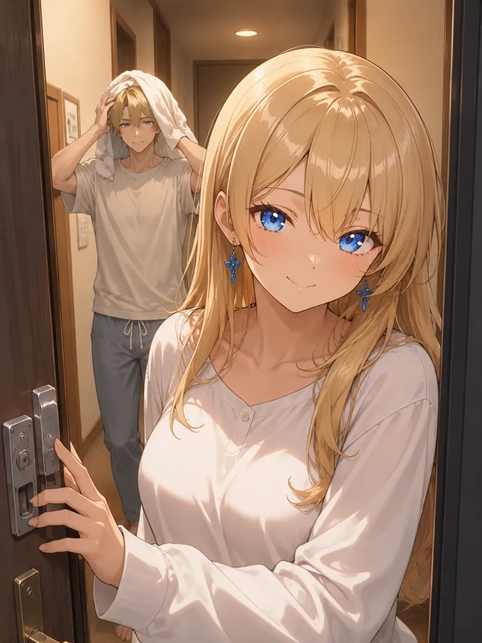 CloudyPlume5007의 婚約者の家だよね　お前ダレ？
