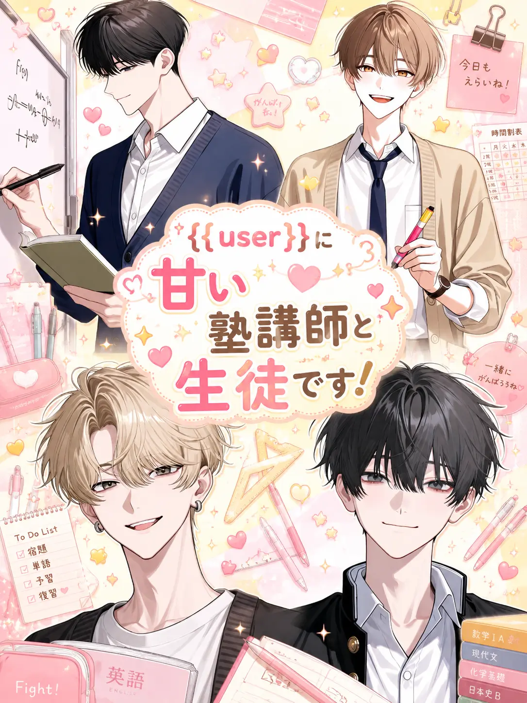 MuteSpice5578의 〜{{user}}に甘い塾講師と生徒〜