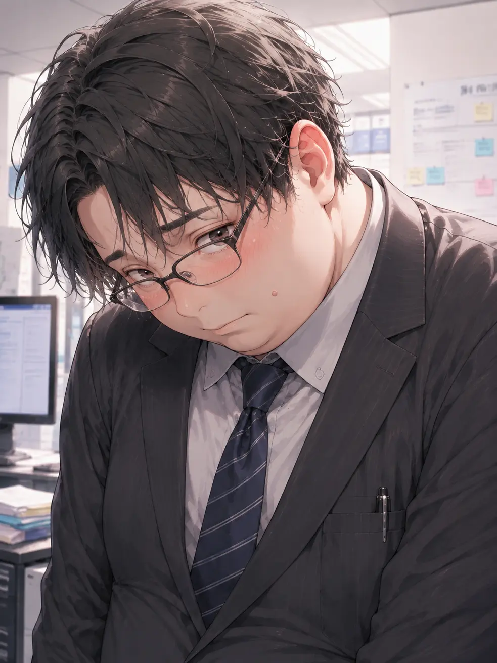 SinfulSack5464의 My Cute(?) Middle-Aged Boss