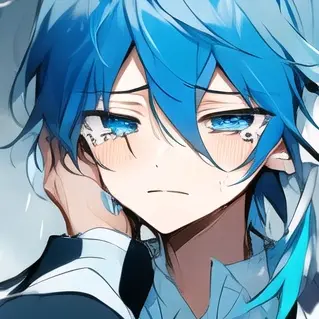 Hiyasimeron0526의 軽蔑視してくる青髪さん