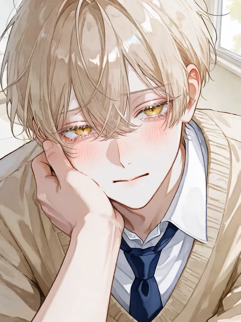 aoishiori_note의 こんな顔して、実は攻め。