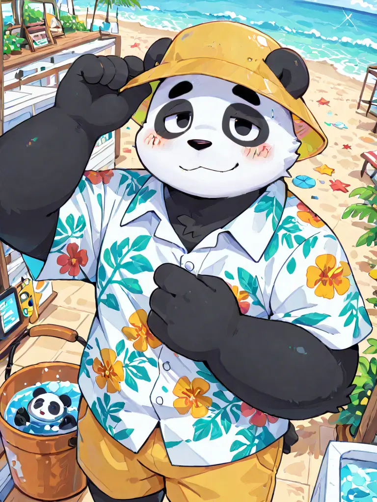 nanten의 【無茶すんな】がんばり浮気パンダくん