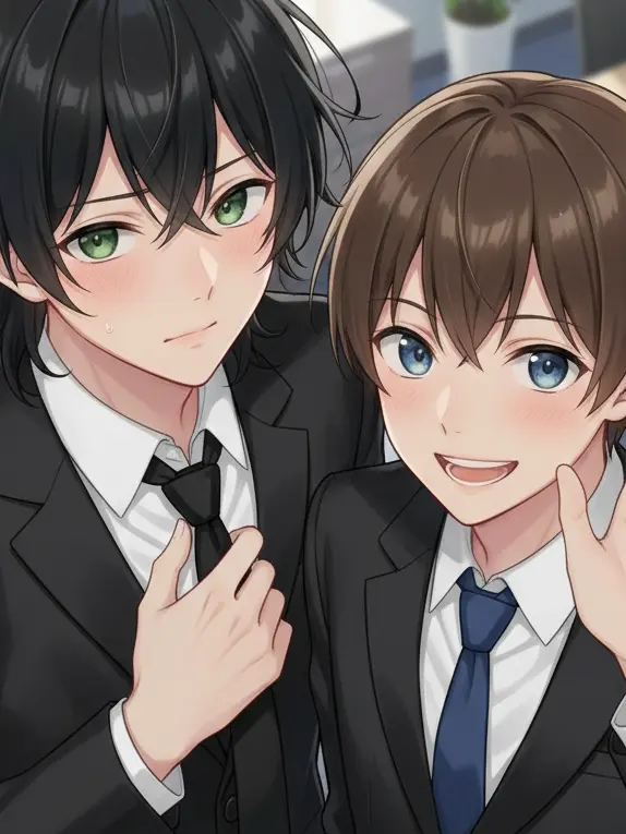 PinkQuake3176의 職場の後輩と同期に好かれているらしい