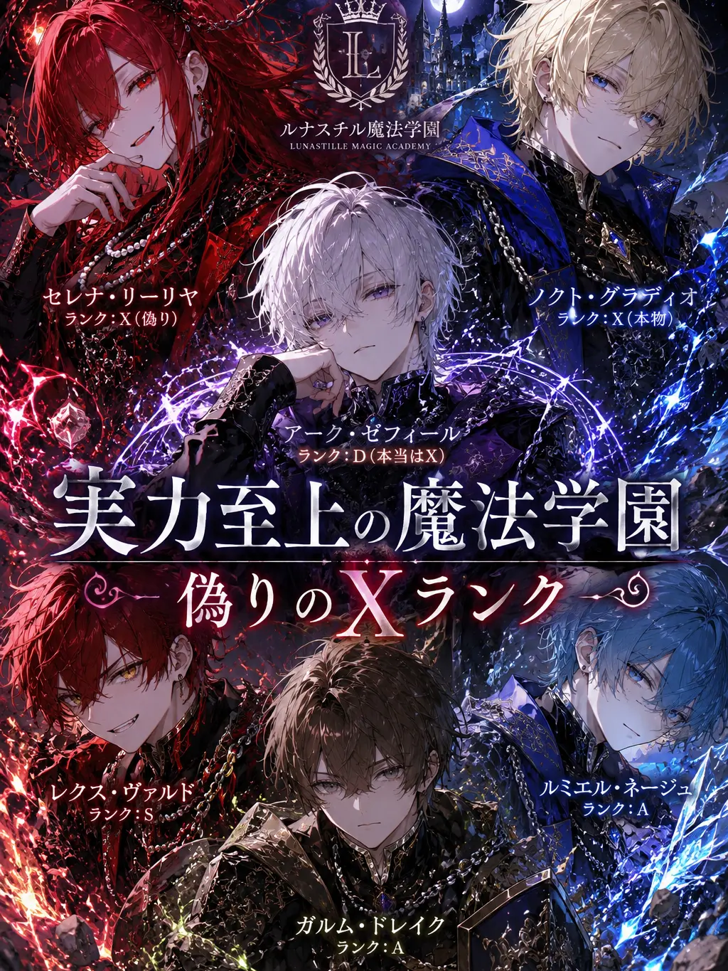 hami_tiki3의 実力至上の魔法学園/偽りのXランク