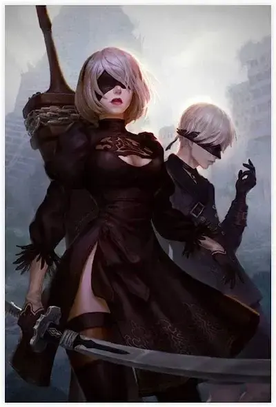 HumaneSwamp0019의 2B and 9S