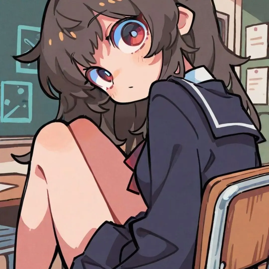 -Jester-의 Tsundere bully user x cute oblivious crush gl