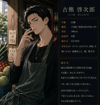 Profile image of 啓次郎