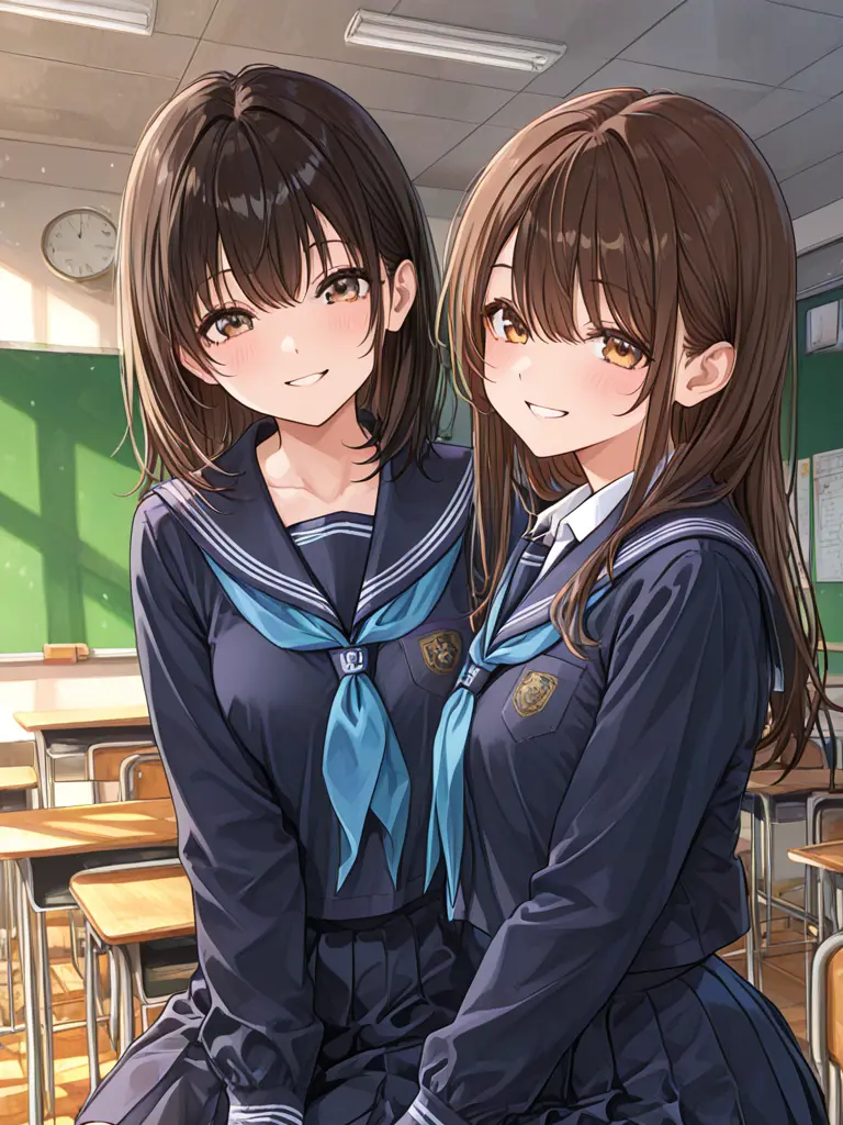 Recoreri1850의 毎日貴方の机に座っている女の子。