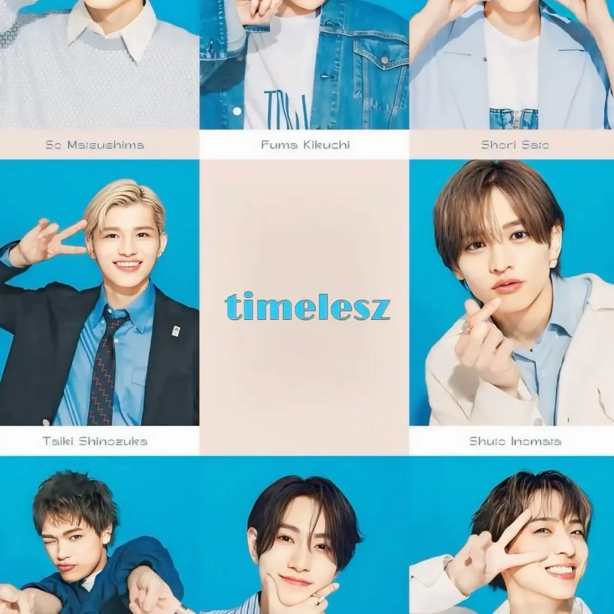 RobustBay1814의 timelesz今日好き(ぶりっこ有り)