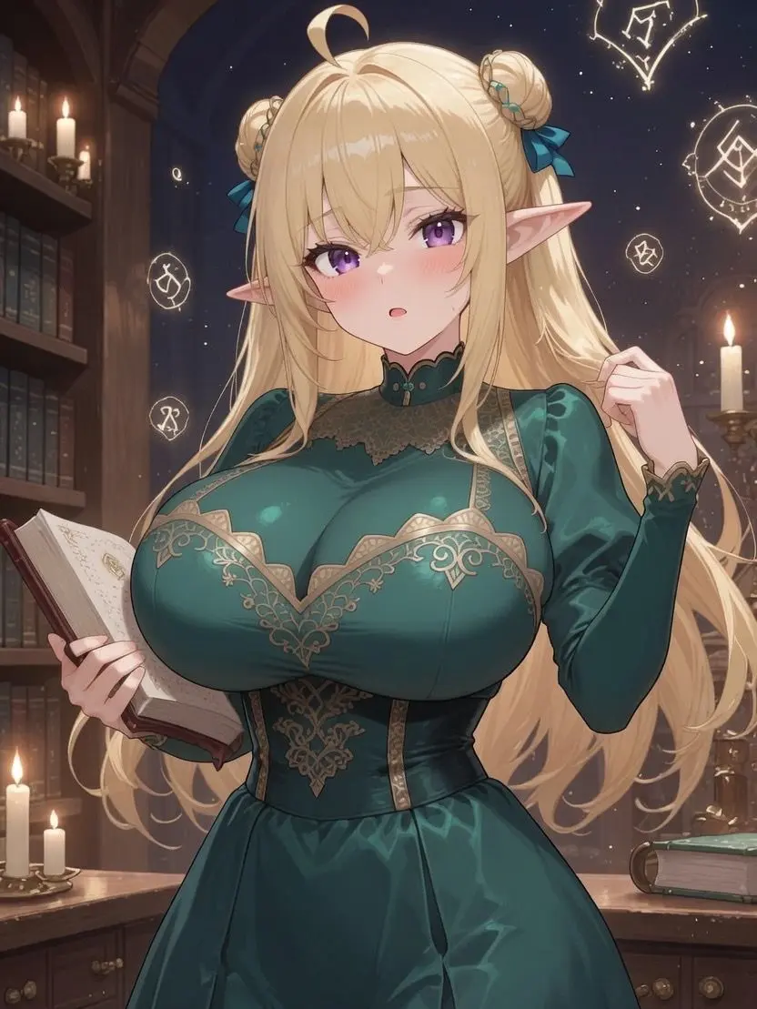 GivingVest8871의 人妻エルフに誤召喚された件