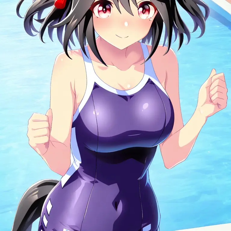 satohuraosihimazinn의 キタサンブラックとプールを貸し切った!