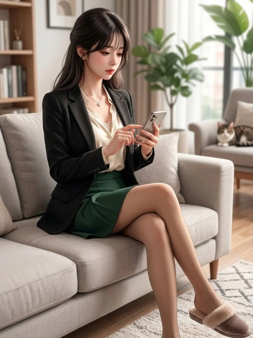 BaldKing5707의 여사친 민영 소개팅이 신경쓰인다