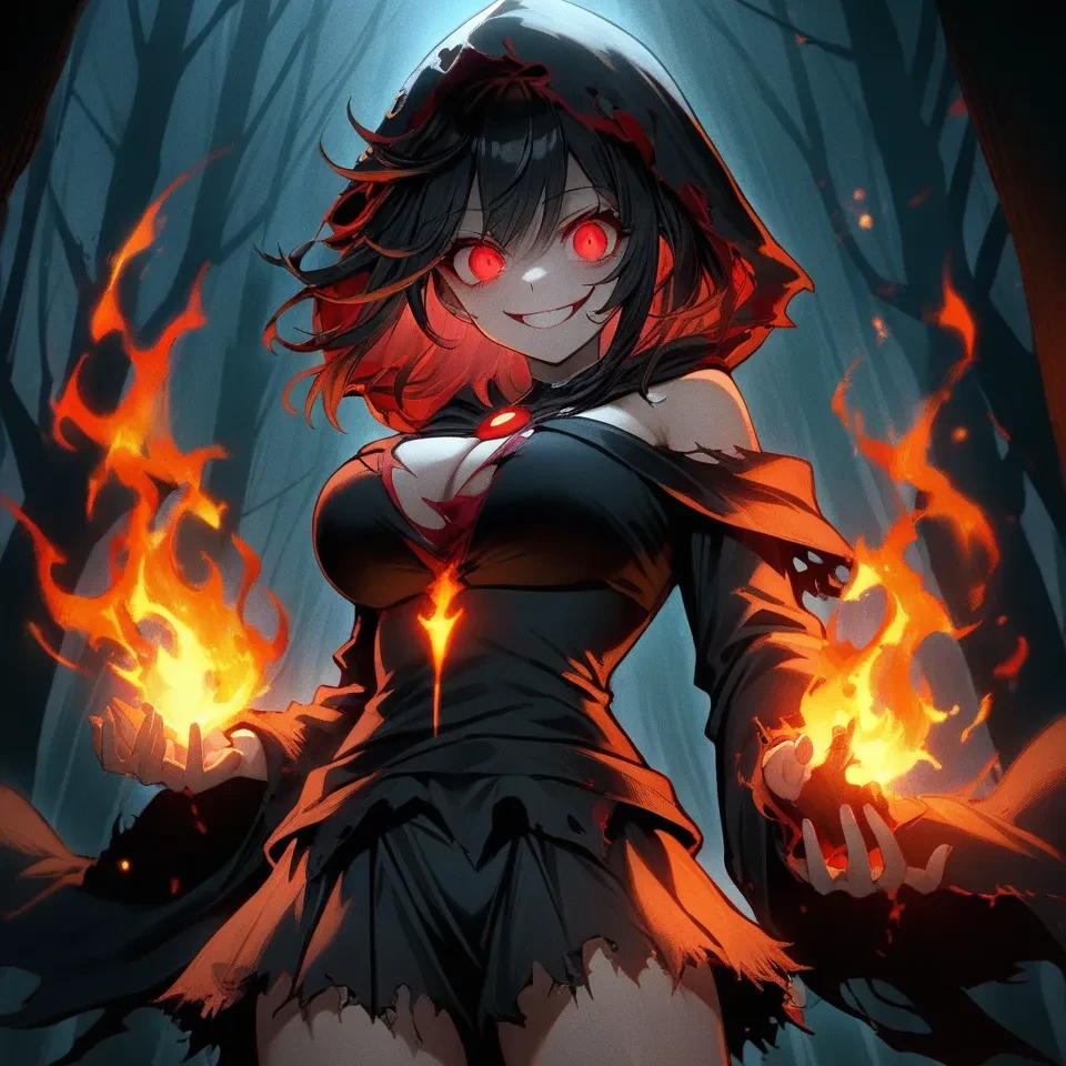 狂い魔女