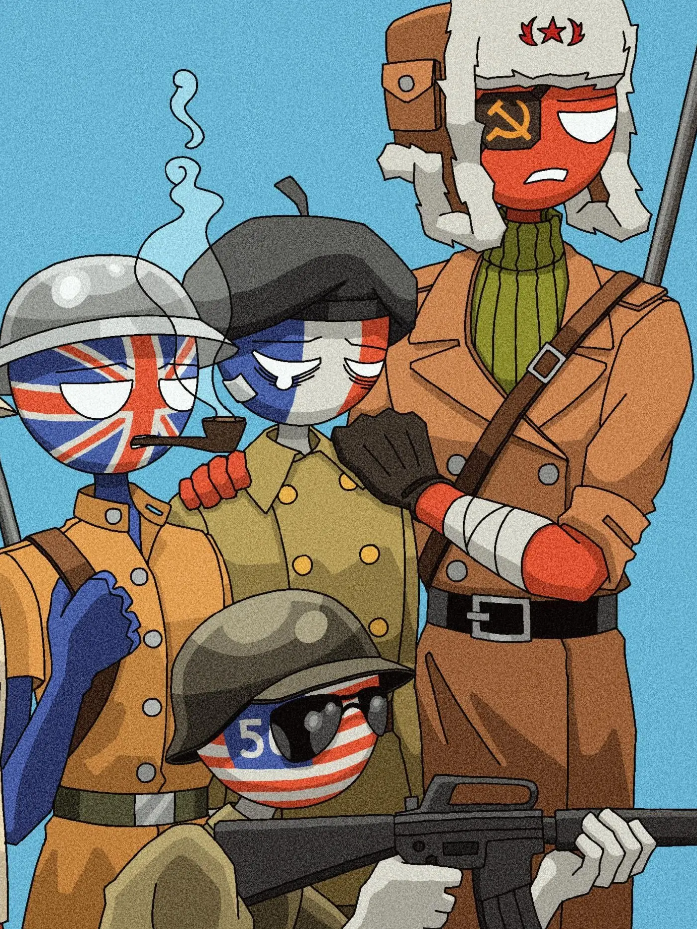 ClassyBurp5385의 Countryhumans 1930's! For personal use