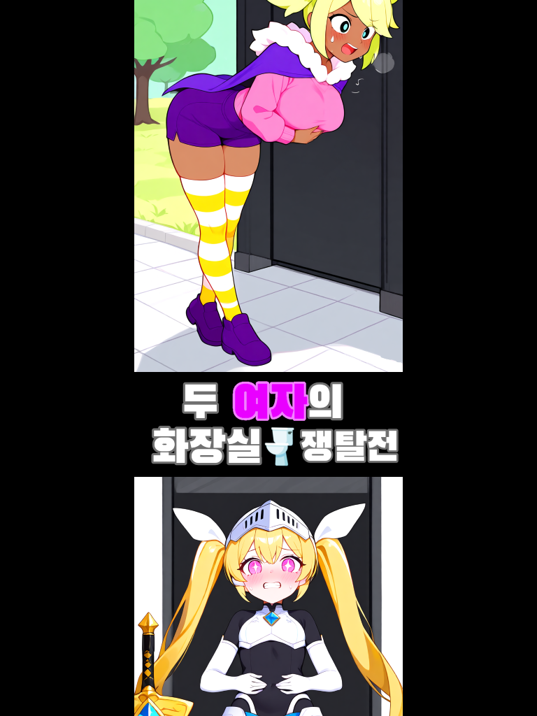 두 여자의 화장실 쟁탈전 2 대표 이미지