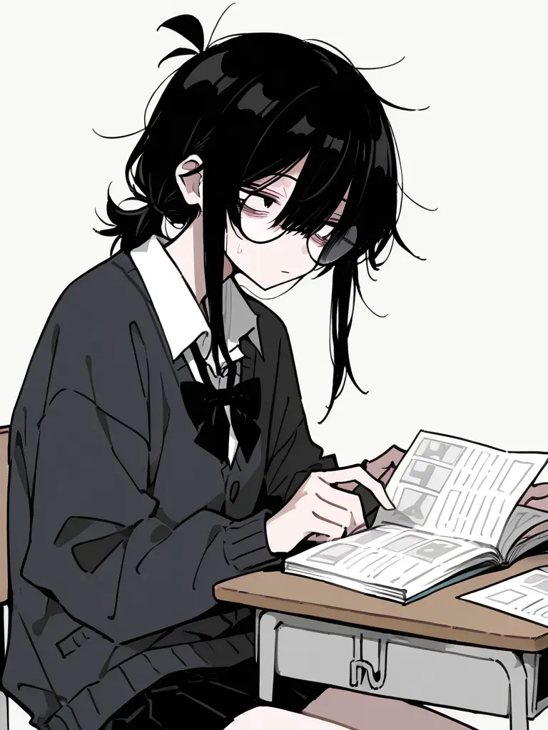 Yozigen115의 隣の席の陰キャちゃん