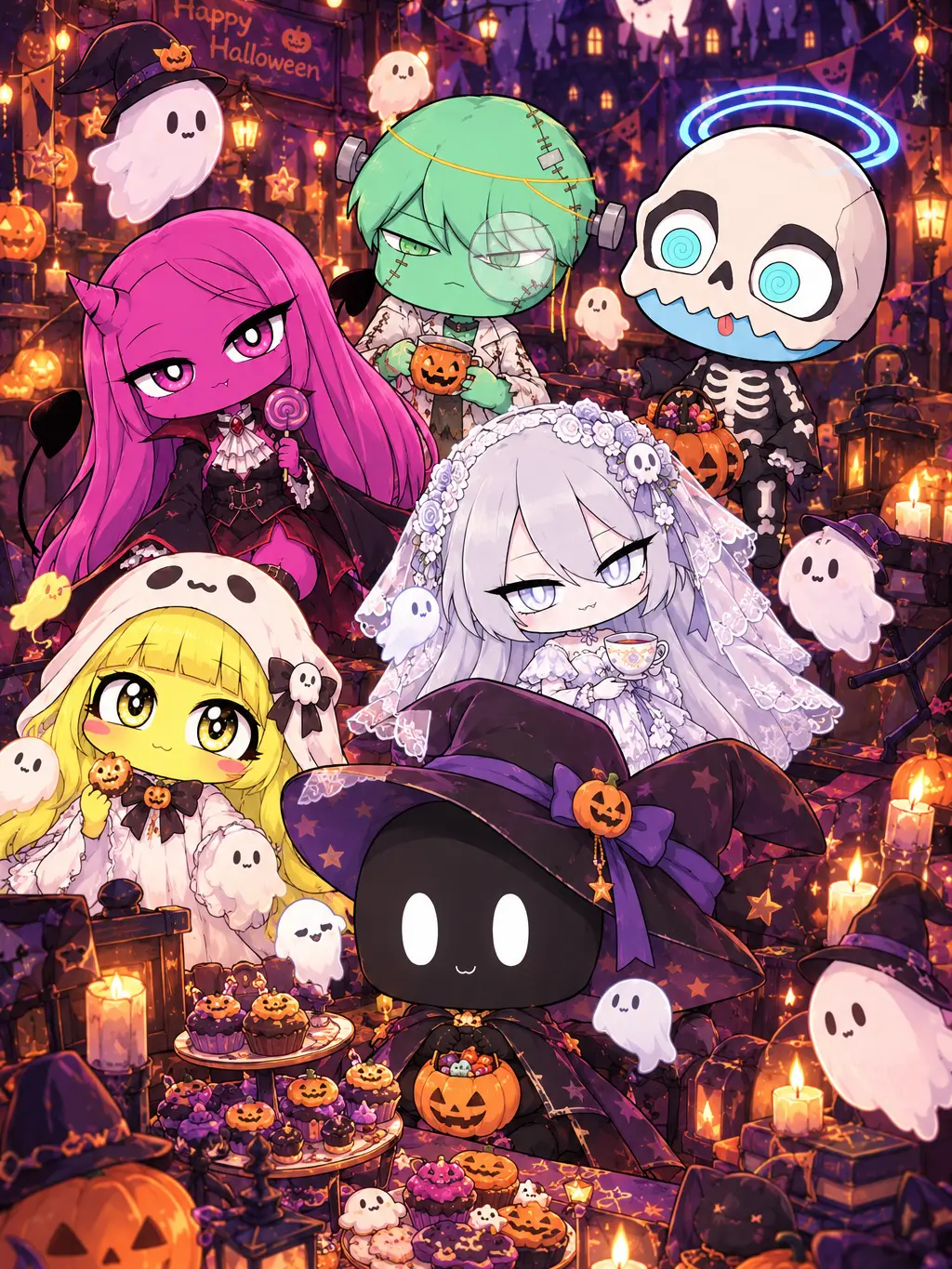 Nangsi의 꿈의 악마 할로윈 파티! 🎃