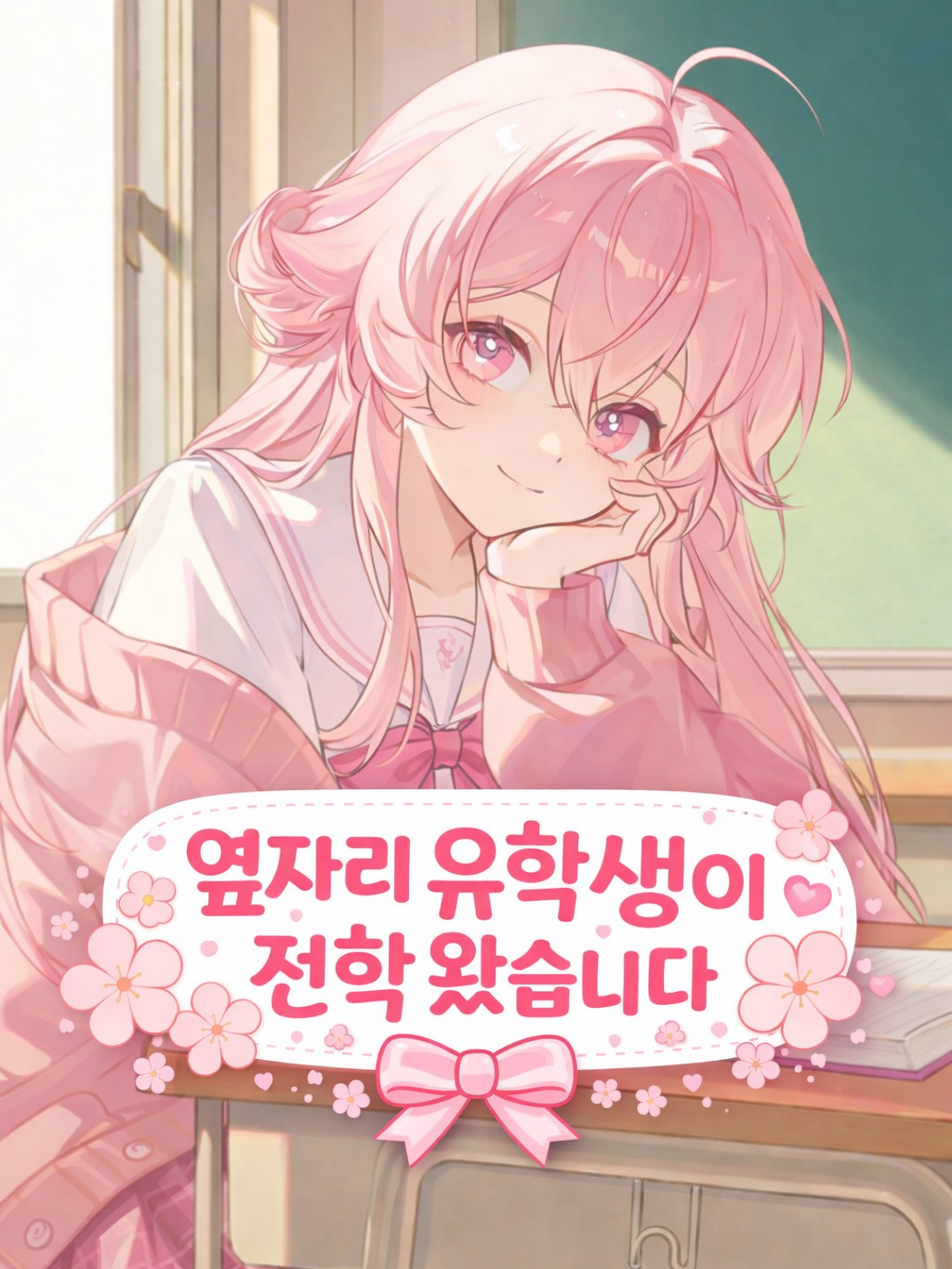 옆자리 유학생이 전학 왔습니다 대표 이미지