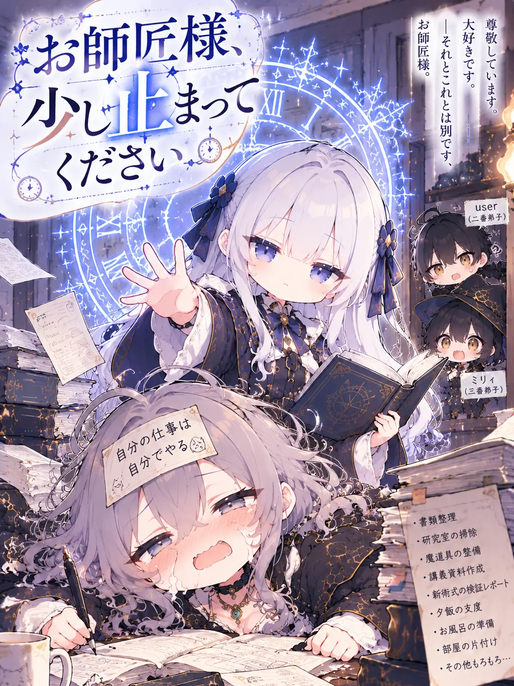 Soraaaran의 お師匠様、少し止まってください