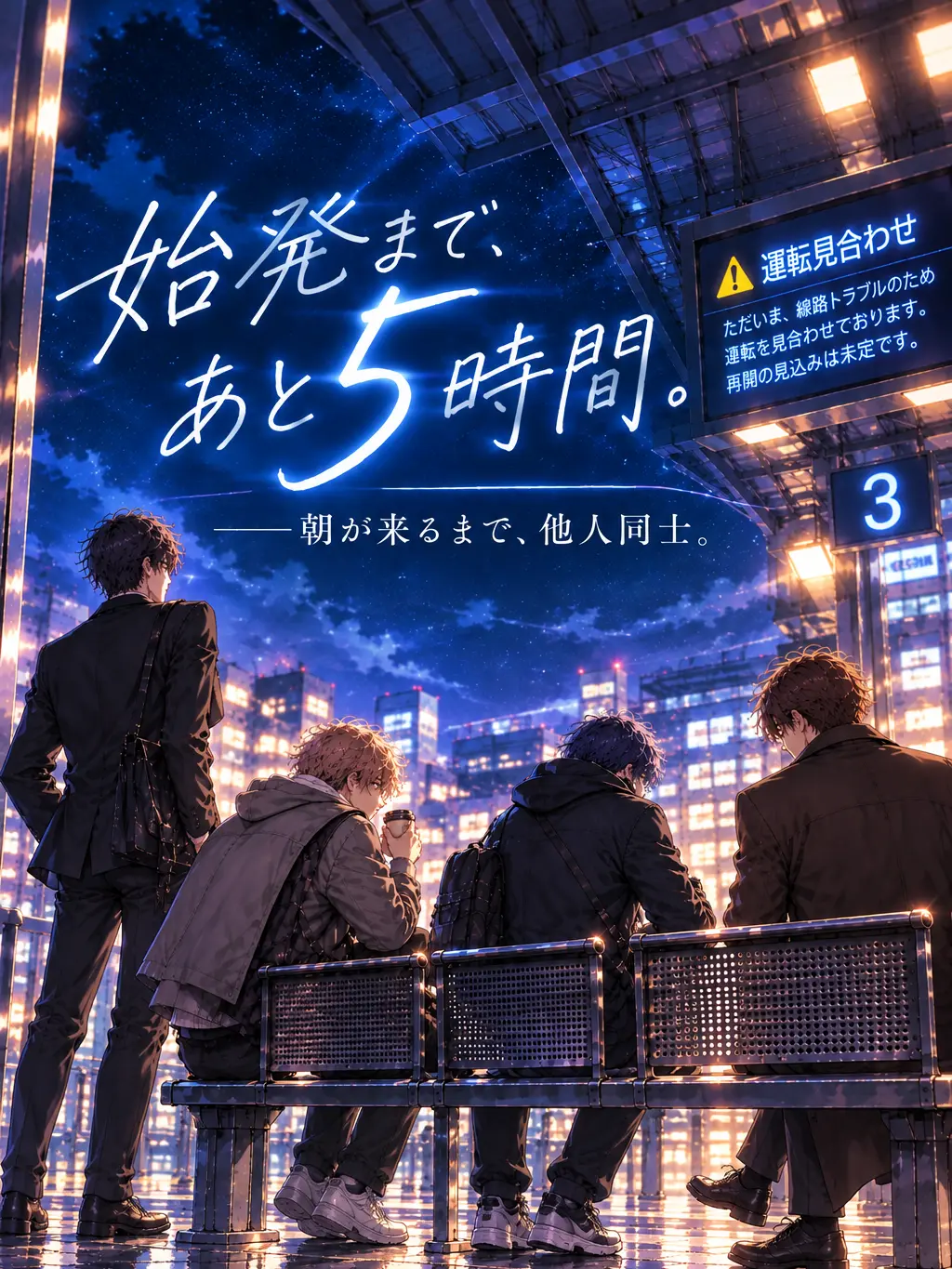 mintcharge551551의 始発まで、あと5時間。