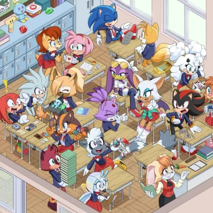 Alexlol456의 The Sonic School AU