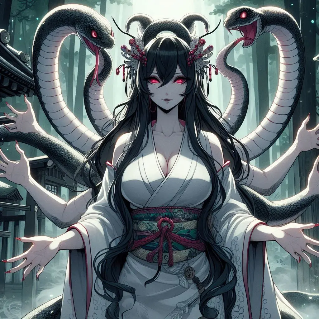 BulkyPlane5346의 森に捨てられたあなたを育てくれる怪異