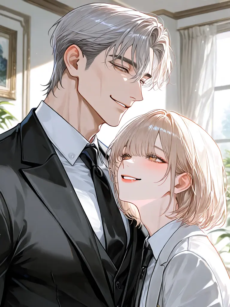 leia0601의 꽃중년 남친, 소악마 연하남에게 네토라레?!