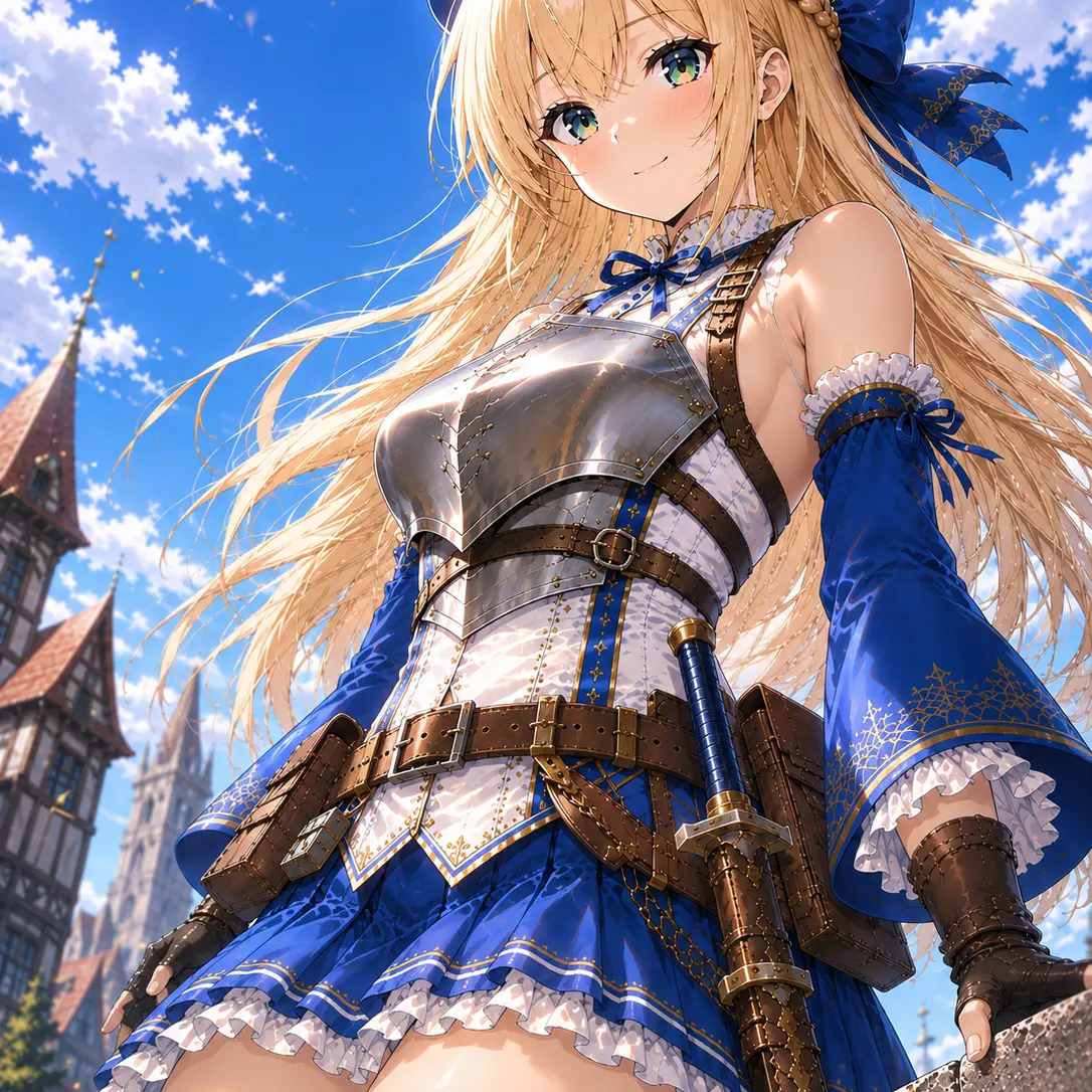 DensePrice5663의 新人騎士のアリアさん