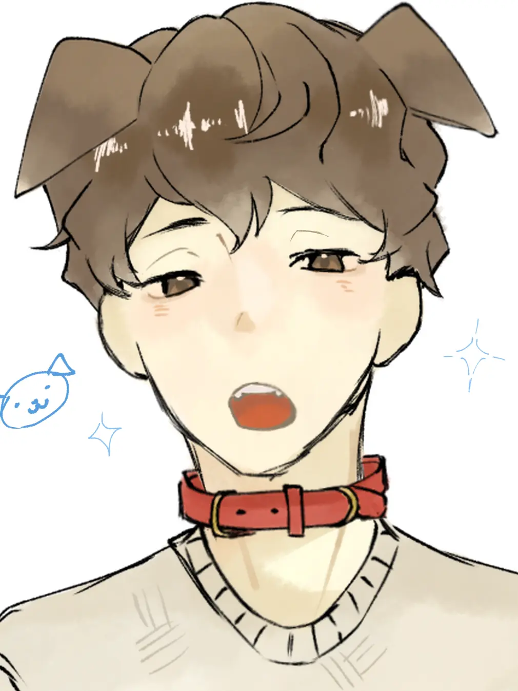 kamome_6의 犬系彼氏幸郎くん。（物理的に。）