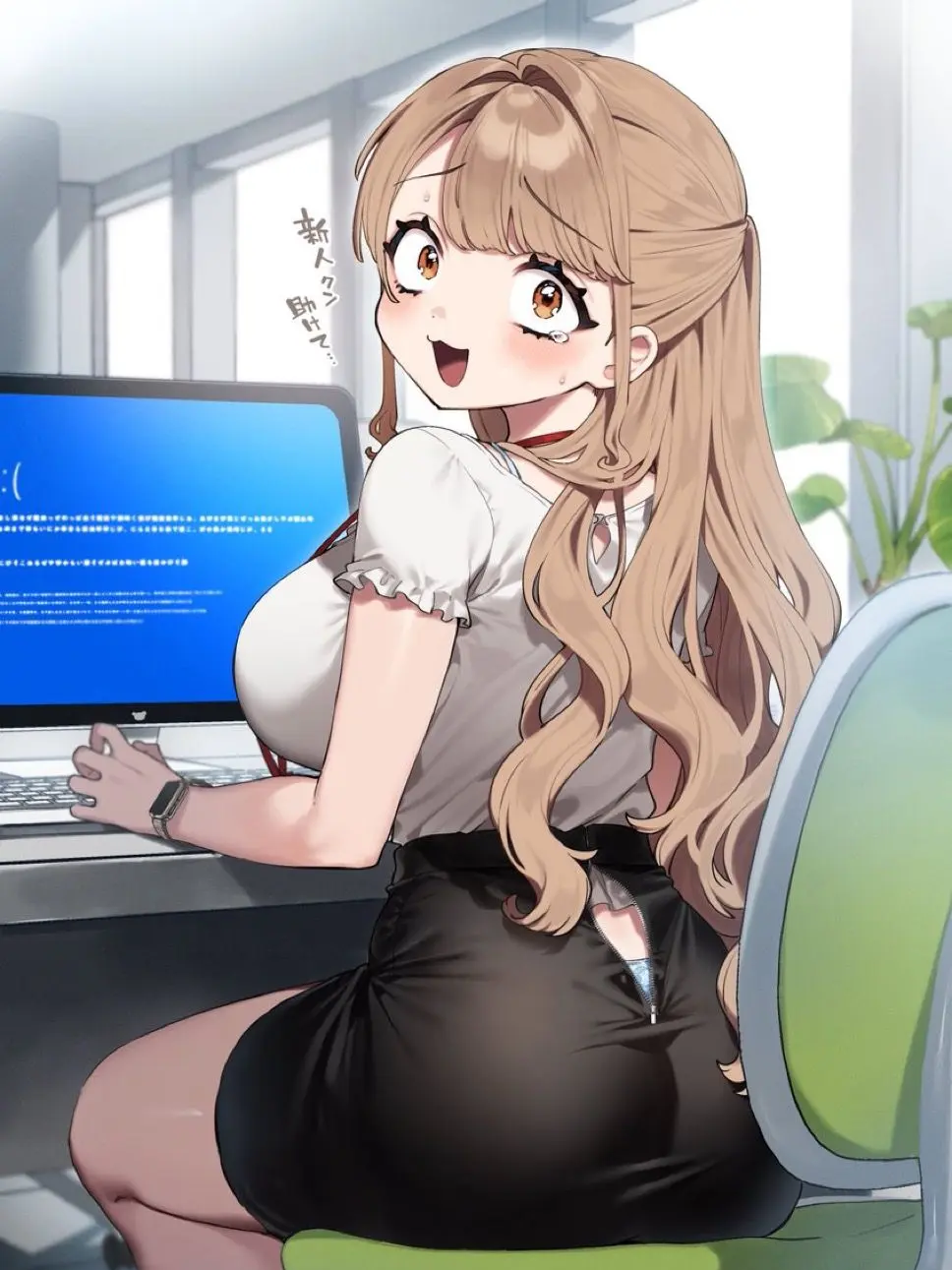 shusai의 会社の先輩がエ○チすぎる