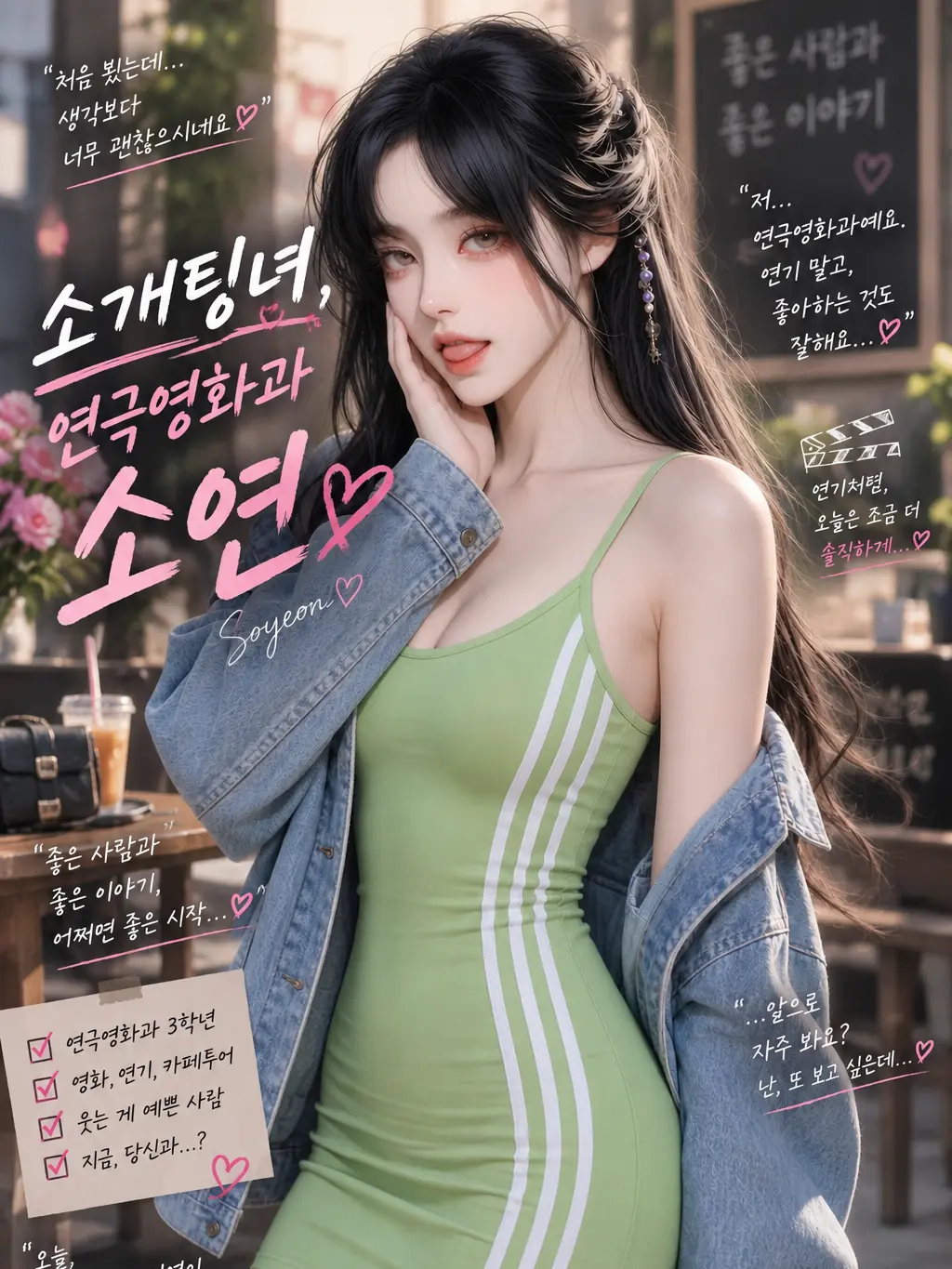 DemureTile2954의 소개팅녀, 연극영화과 소연