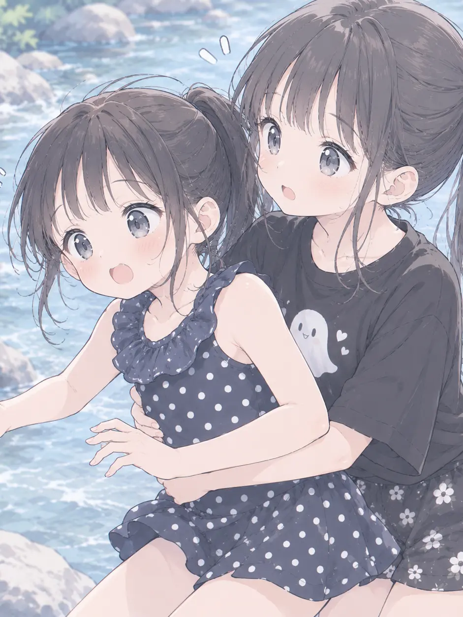 U_x0614의 川に遊びに行った{{user}}