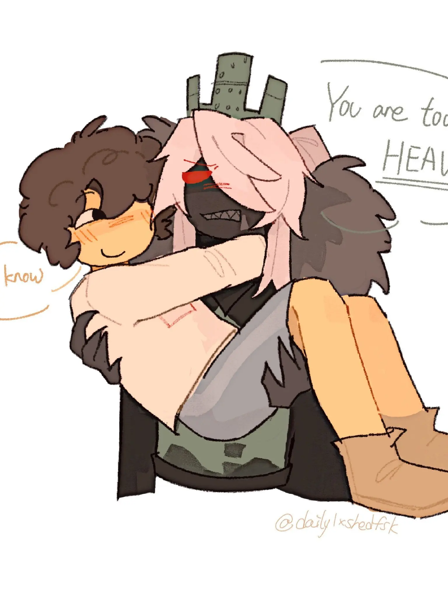 cheese--._.의 안기지 마라, 좀. 치킨이 대수냐?