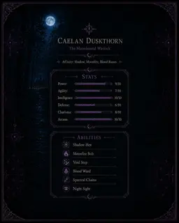 Profile image of Caelen Duskthorn