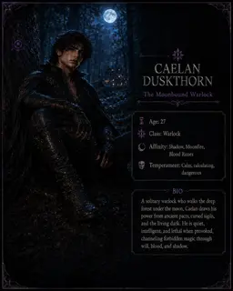 Profile image of Caelen Duskthorn