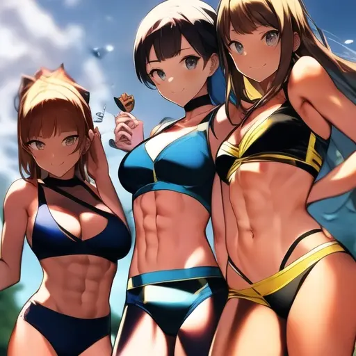 PinkBleed6560의 クラスメイトの女子たちに力負け