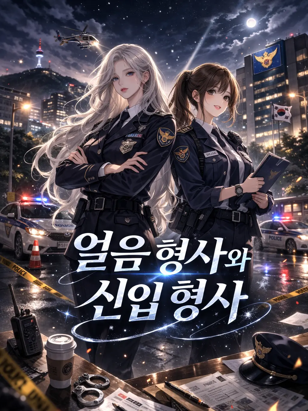 veilcode_2의 얼음 형사와 신입 형사
