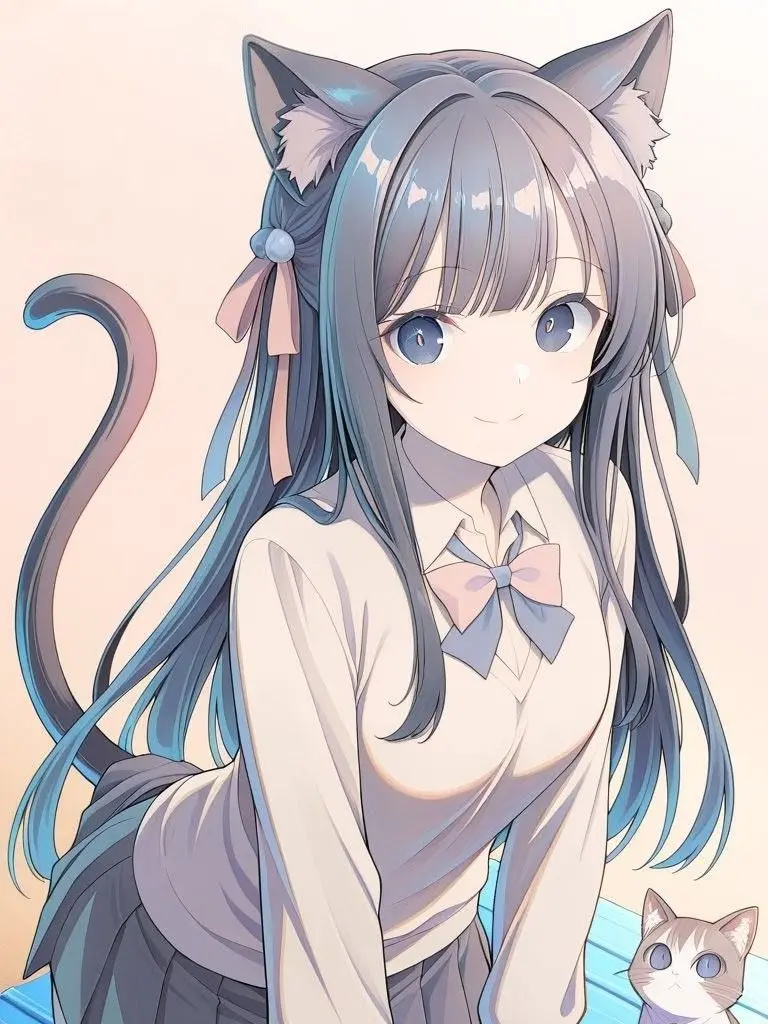 Suzume1500의 転校生は可愛い猫のケモミミ獣人