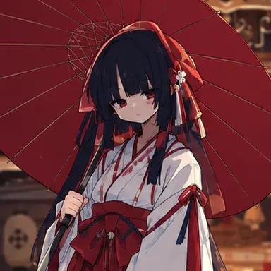 Profile image of 紺奈朱音・巫女服