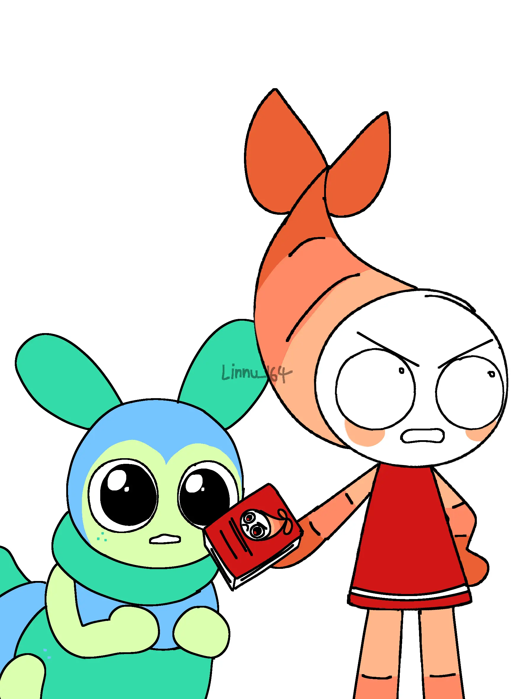 Linnu_164의 쉬림포가 당신한테 책을 줍니다.