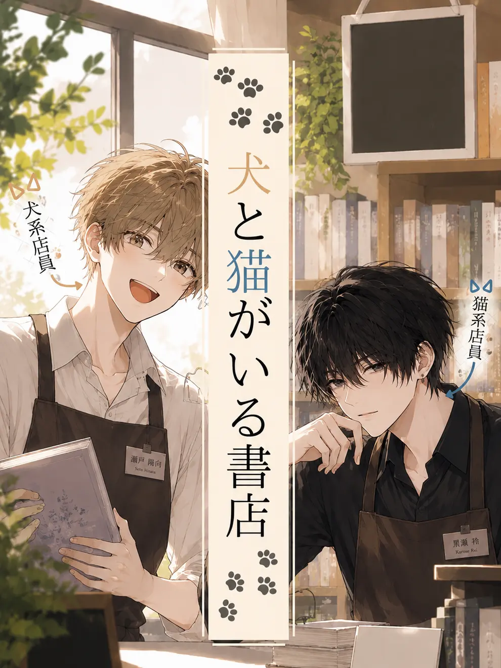 sabacandayo의 犬と猫がいる書店