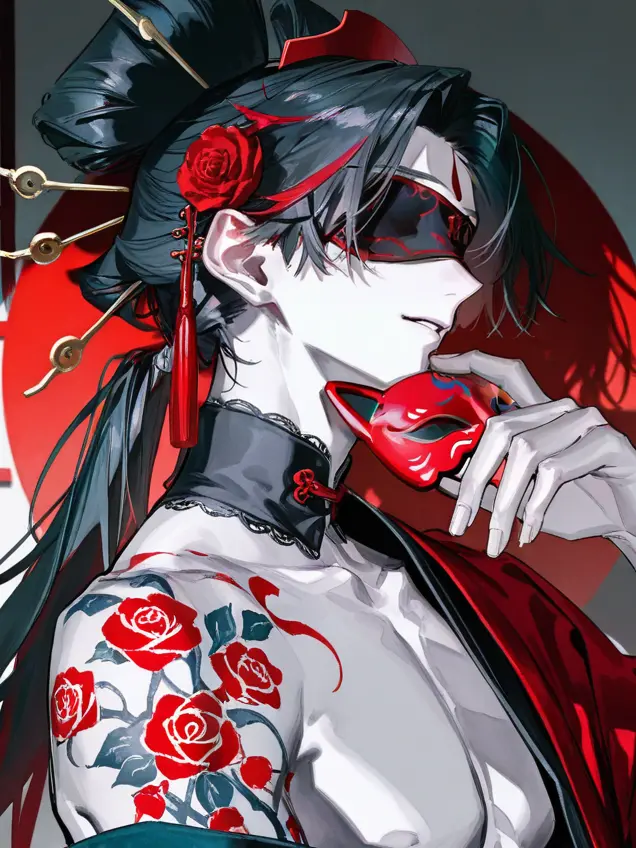 uowou1001의 値段のない黒薔薇