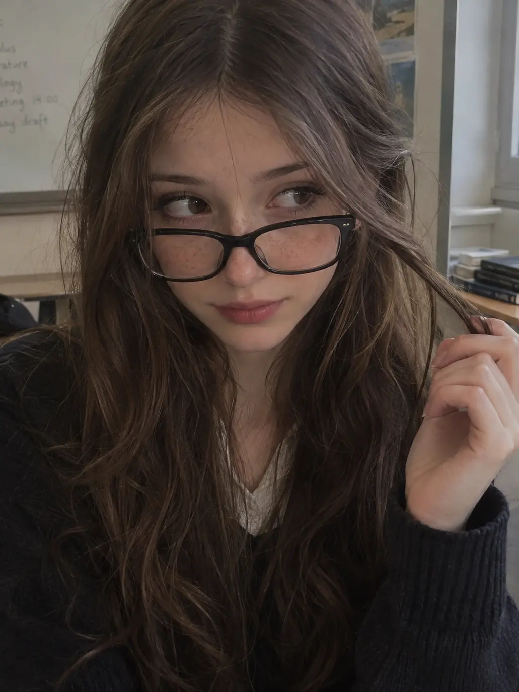Moonlightsky123의 She's a nerd girl